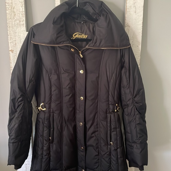 Woman’s Guess Black Jacket - Picture 3 of 13